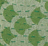 Artisan Hand Loomed Cotton Square Pillow - Green Ginkgo Design - 24" - ARCADIA HOME